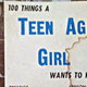 Image for article titled 100 Things a Teen Age Girl Wants to Know Is a Hilarious Artifact